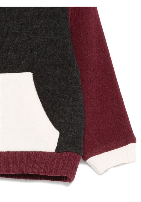 Felpa con cappuccio U+E' BY MISS GRANT | UEM0598PIOMBO